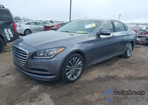 2015 Hyundai Genesis 3.8 z USA, uszkodzony, nr VIN KMHGN4JE9FU017345